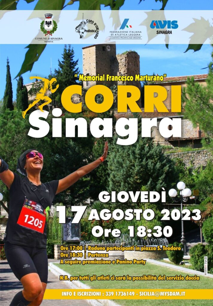 corri sinagra 2023 memorial francesco marturano